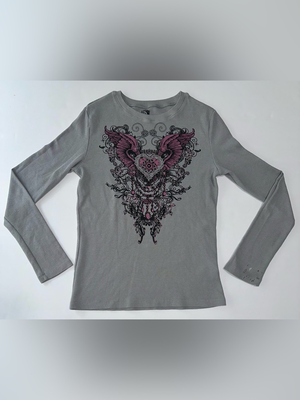 FRZ Winged Heart Thermal Long Sleeve Shirt